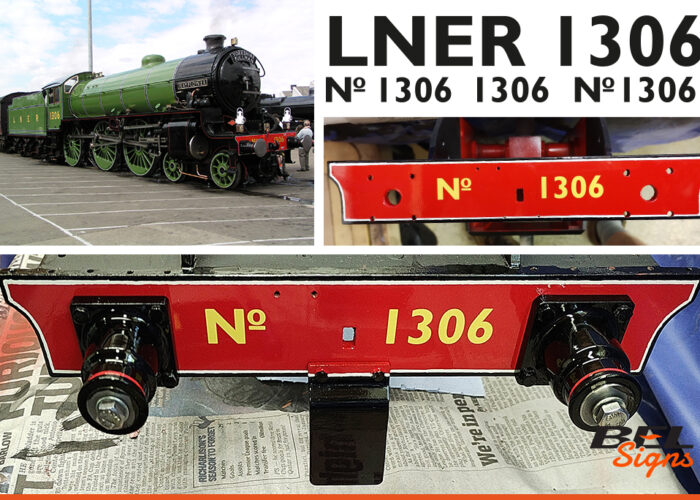 Model engineer Dry Transfers for locomotive